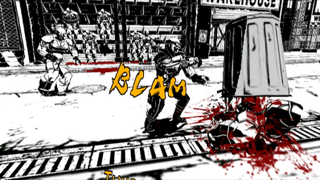 Illustration for article titled MadWorld - Black, White, And Red All Over